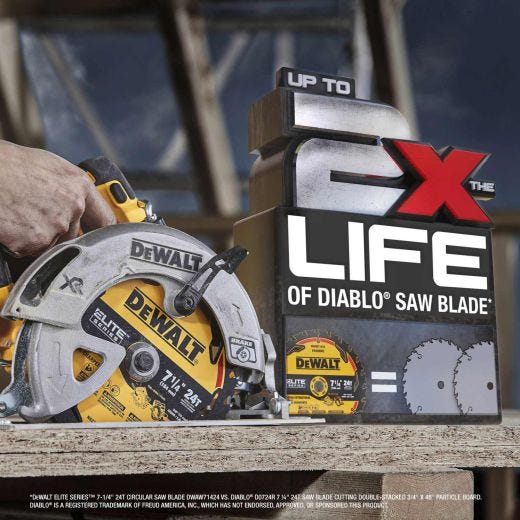 Dewalt ELITE SERIES 7-1/4" Circular Saw Blade 24T