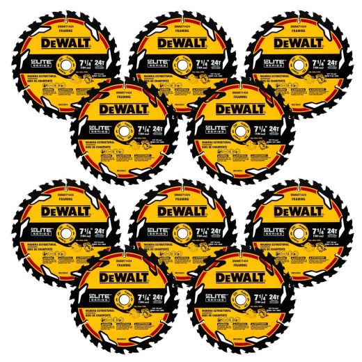 Dewalt ELITE SERIES 7-1/4" Circular Saw Blade 24T