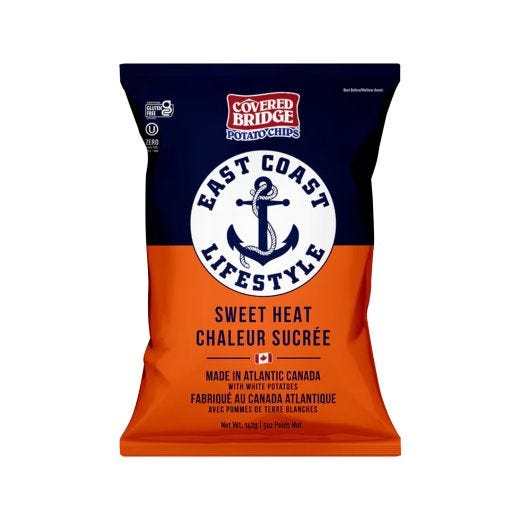 Covered Bridge Sweet Heat East Coast Lifestyle Chips - 142g