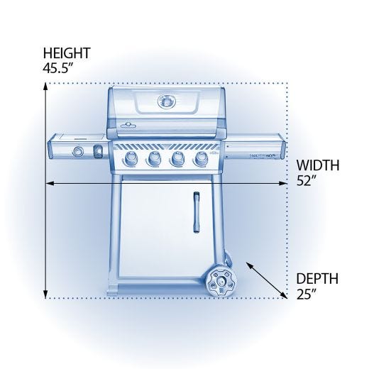 Freestyle 425 Barbecue With Side Burner