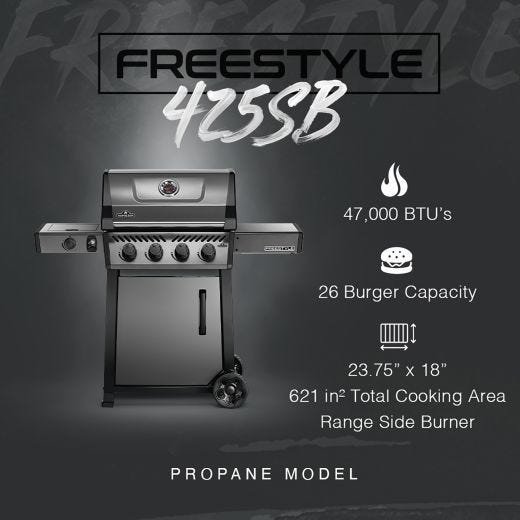Freestyle 425 Barbecue With Side Burner