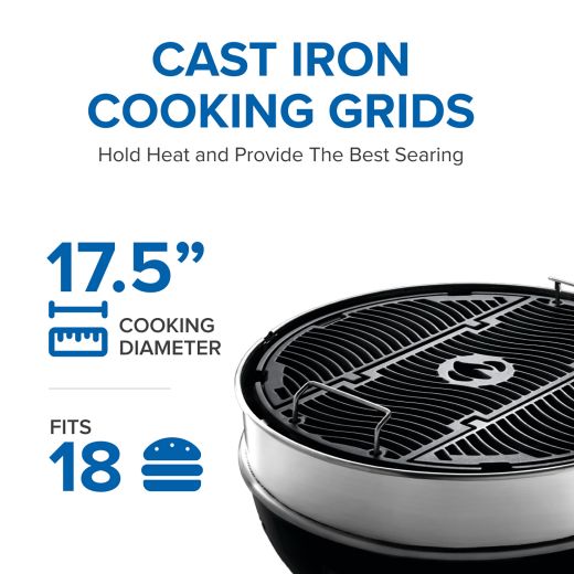 18" Pro Charcoal Kettle Grill
