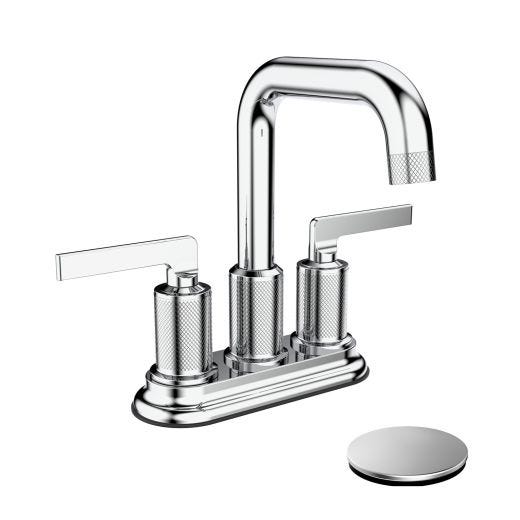Indy 2-Handle Lavatory Sink Faucet with Volume Control