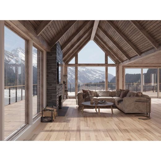 Plancher en bois franc Locus Silver Maple mat 3-1/4"