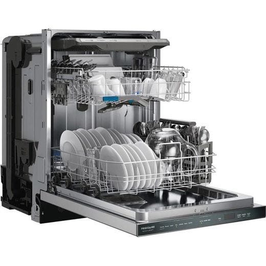 24" Stainless Steel Tub Built-In Dishwasher With CleanBoost