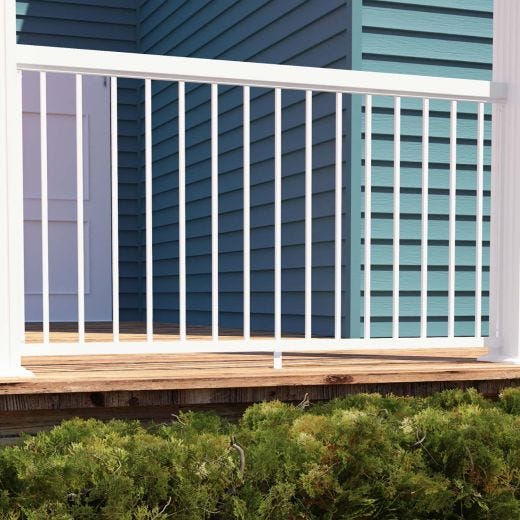 Entourage Straight Railing 42" x 72"