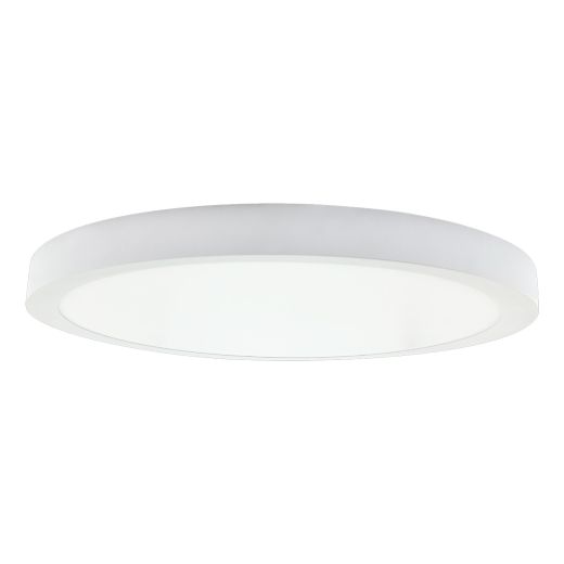 12" LED 5CCT White Flush Mount