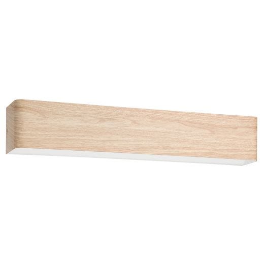 Dublin Led Vanity Light With Wood Effect Finish
