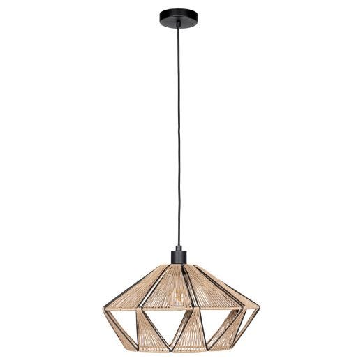 Adwickle 17.5" Black Dual Mount Pendant Light