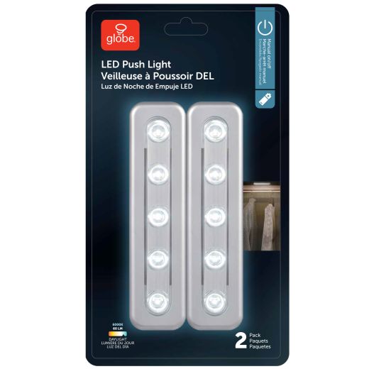 Lampe LED 7’’ on/off 6000K-7000K AAA 2/pack
