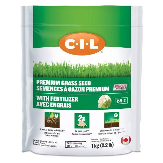 CIL Premium Grass Seed S+F CA 02-05-02 1Kg