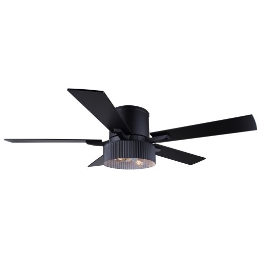 REXTON 52" Ceiling Fan - Matte Black