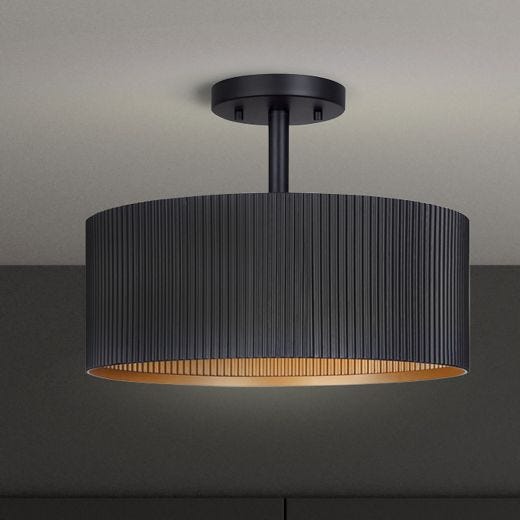 REXTON Matte Black Ceiling Light