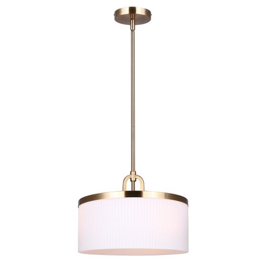 Suspension or/opale plat KINSLEA