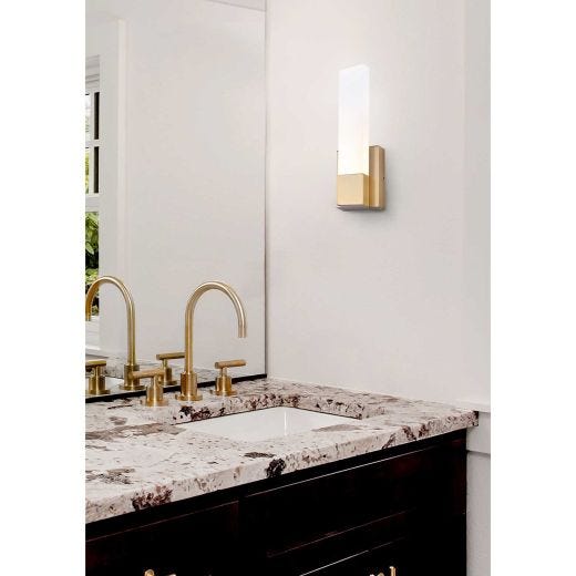 FARROW Gold LED Wall Light