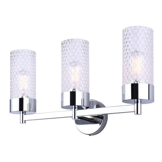 Eden Chrome 3 Light Vanity