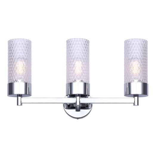 Eden Chrome 3 Light Vanity