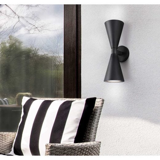 ARONA Luminaire Extérieur Noir Mat