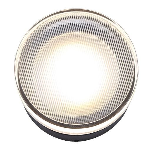 Benni Lined Shade Black Outdoor Light