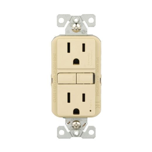 Tamper Resistant GFCI 15AMP