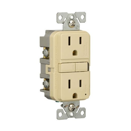 Tamper Resistant GFCI 15AMP