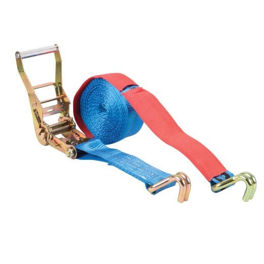 Sangle à cliquet 2" x 22’ – 10,000 lb avec usure coulissante