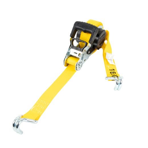 Sangle à cliquet rétractable 1.5" x 16’ – 5000 lb