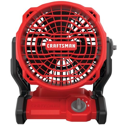 Ventilateur portable de chantier 20V Max