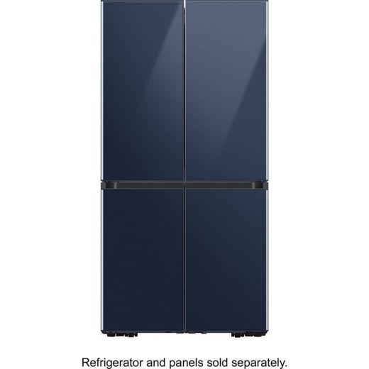 BESPOKE 4-Door Flex™ Refrigerator Panel Navy Steel