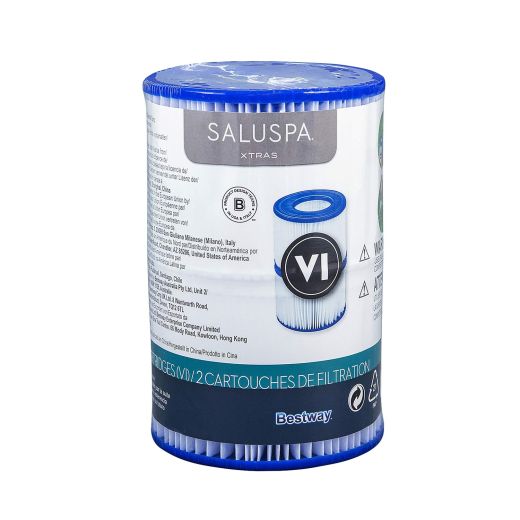 Inflatable Hot Tub Filter Cartridge- 2/Pack