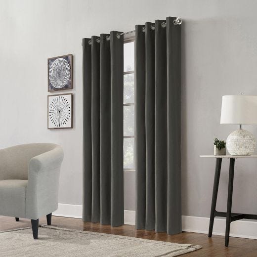 Edison Blackout Grommet Curtain Panel 52 x 84