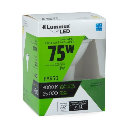 Luminus LED PAR30 NFL 3000K