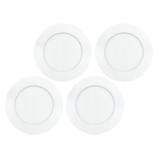 Lumière Encastrée LED 4" - 4/Pack