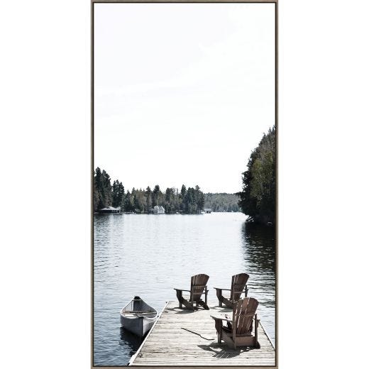 At The Lake 24x48