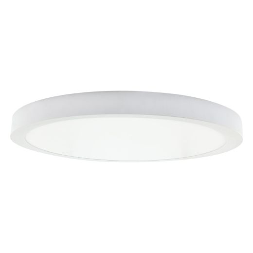 12" LED 5CCT Black Flush Mount