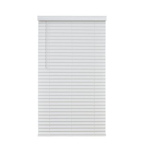 36" x 72" Faux Wood 2" White