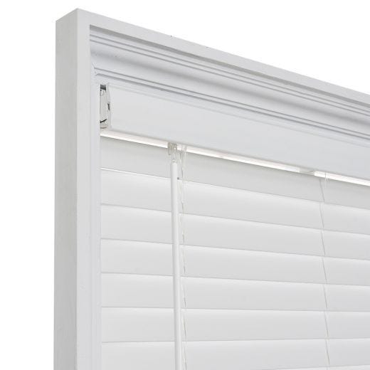 36" x 72" Faux Wood 2" White