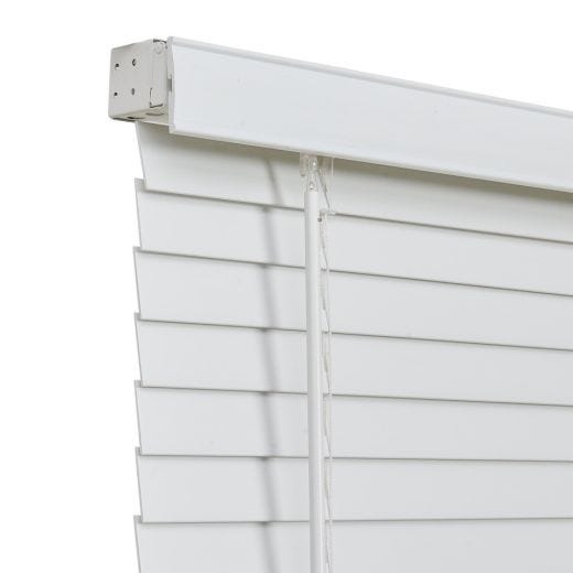36" x 72" Faux Wood 2" White