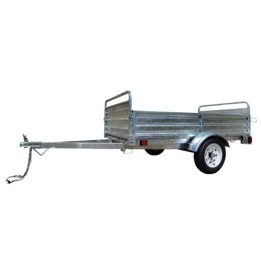 4.5' x 7.5' Single Axle Utility Galvanized Trailer Kit