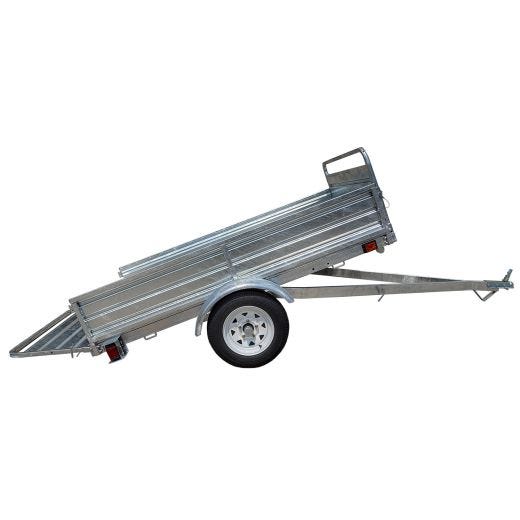 4.5' x 7.5' Single Axle Utility Galvanized Trailer Kit