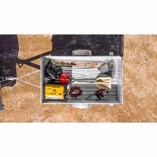 4.5' x 7.5' Single Axle Utility Galvanized Trailer Kit