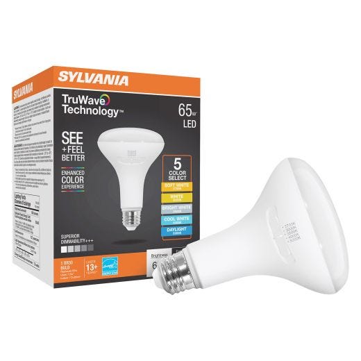 TruWave 65W BR30 Selectable Color Dimmable LED Bulb