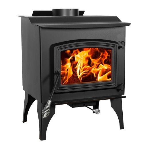 74000 BTU Pleasant Hearth Small Wood Stove 1800 SqFt