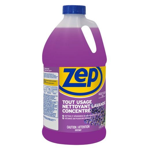 Zep Lavender All Purpose Household Cleaner Concentrate 1.89L