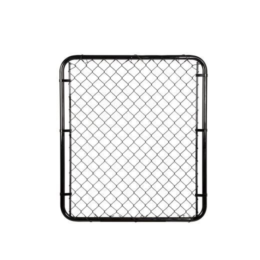42" x 48" Gate With 2" x 11 Gauge Mesh – Black