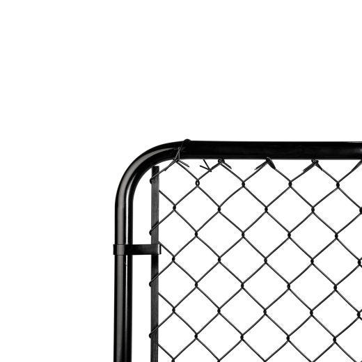 42" x 48" Gate With 2" x 11 Gauge Mesh – Black