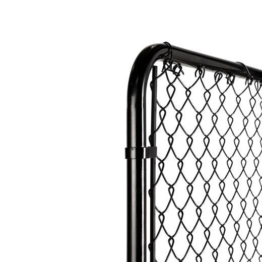 42" x 60" Gate With 2" x 11 Gauge Mesh – Black