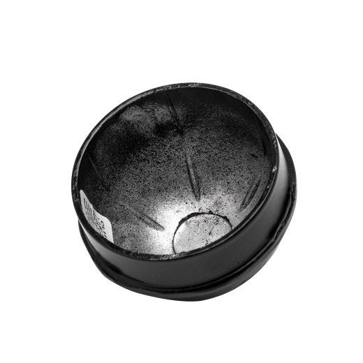 Capuchon Terminal Chaîne 1 7/8" – Noir