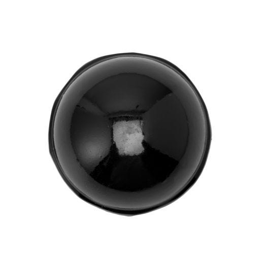 Capuchon Terminal Chaîne 1 7/8" – Noir