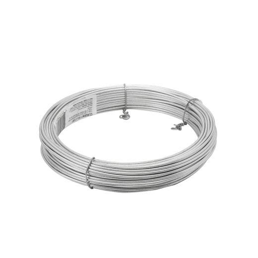 11 Gauge Bottom Wire – Grey (100' Coil)